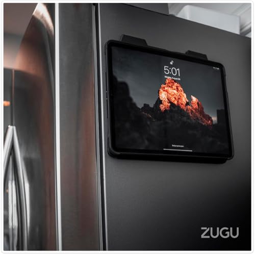 ZUGU CASE iPad Pro 13" Case, Ultra Slim Protective Case/Cover Designed for iPad Pro 13 (M4/M5) 2024/2025 Gen 7/8, Wireless Pencil Charging, Multiple Viewing Angles (Sleep/Wake Cover) - Black