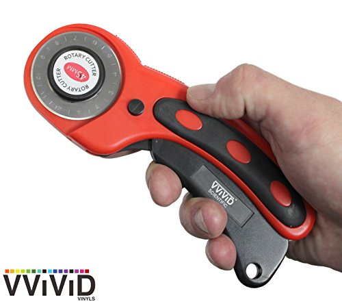 VViViD 45mm Locking Handle Rotary Cutter Craft Blade Tool