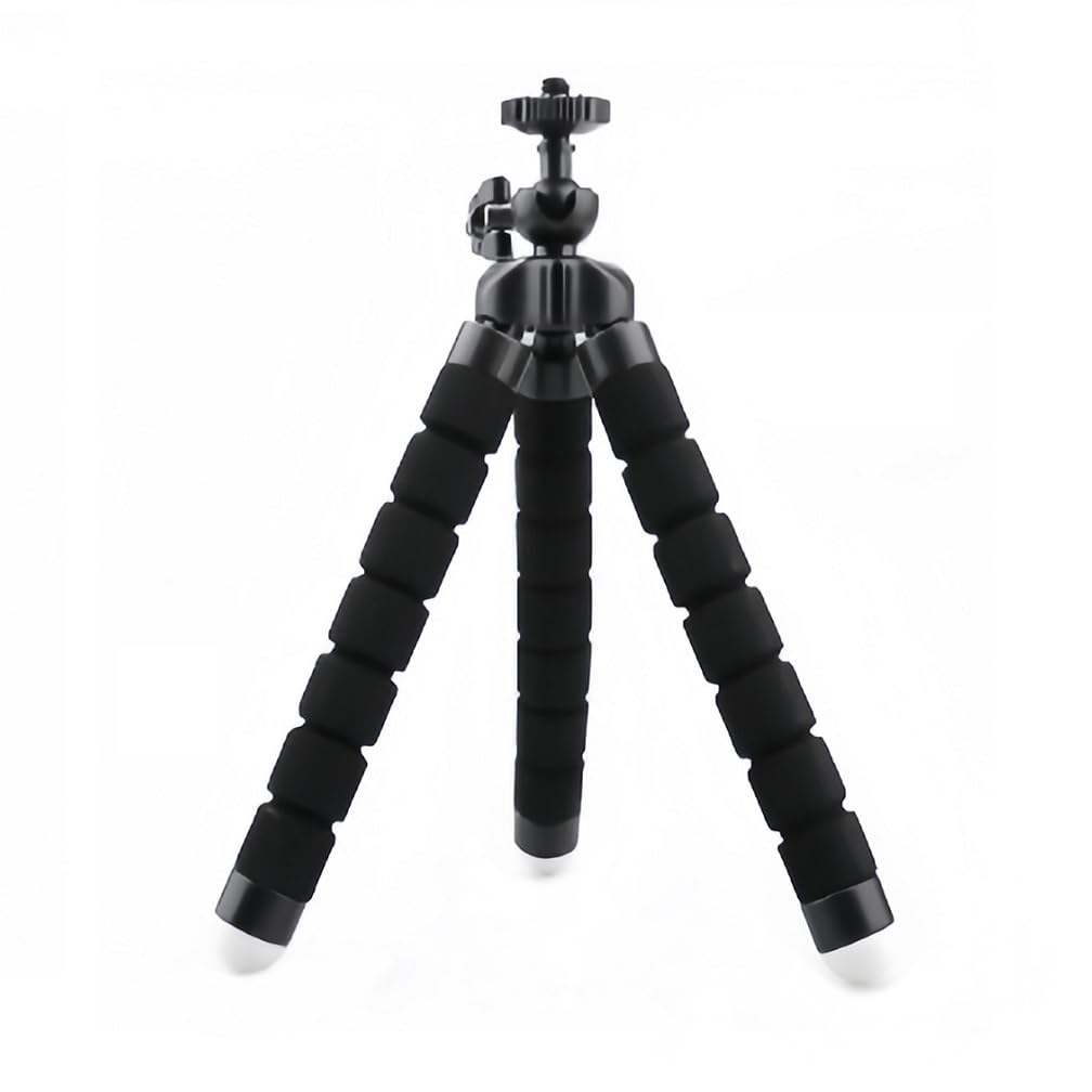 Dreneco Phone Tripod, Portable Mini Tripod, Flexible Octopus Style Camera Mount Compatible with Cellphones and Sports Cameras