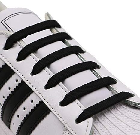 Amazon Co Jp Hitstar 靴紐 結ばない ゴム 靴ひも シリコン シューレース 伸縮性 ほどけない スニーカー紐 黒 白 グレー 青 ブラウン ブラック 服 ファッション小物