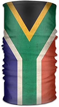 GoldK Vintage South African Flag Headwear Caps Scarf Hair Band Hats Elastic Head Wrap