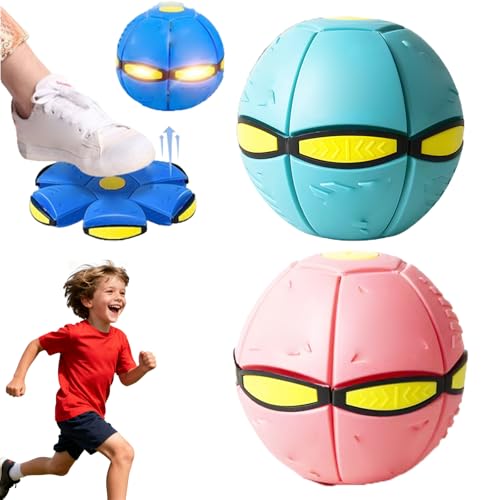 Gcvsdoa Pop up Ball, Magic Bouncing Ball, Children's Bouncing Balls, Magic Flying Saucer, Bouncy Balls, Parent-Child Interaction