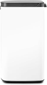 Brabantia Bo Waste Bin 12L White – Easy Open, Soft Close, Hygienic view 5