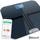 ADAM ELEMENTS Smart Scale Digital Weight and Body Fat Composition Analyzer with Smartphone App