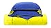 Clara Clark A Goose Down Alternative Reversible 3-Piece Comforter Set with 2 Pillow Shams, King, Lime Green/Royal Blue