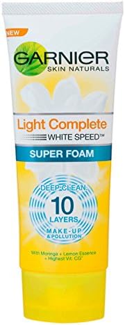 GARNIER LIGHT COMPLETE SUPER FOAM 50ML.