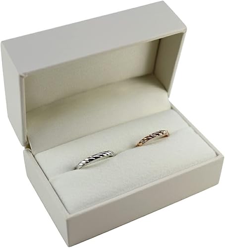 Amazon ジュエリーアイ ペアリングケース ホワイト ラッピング付き 結婚指輪入れ 白 箱 ジュエリーケース マリッジリングケース 化粧 箱付き リング 通販