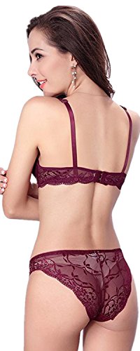 Nature-Set-biancheria-intima-da-donna-con-pizzo-Push-Up