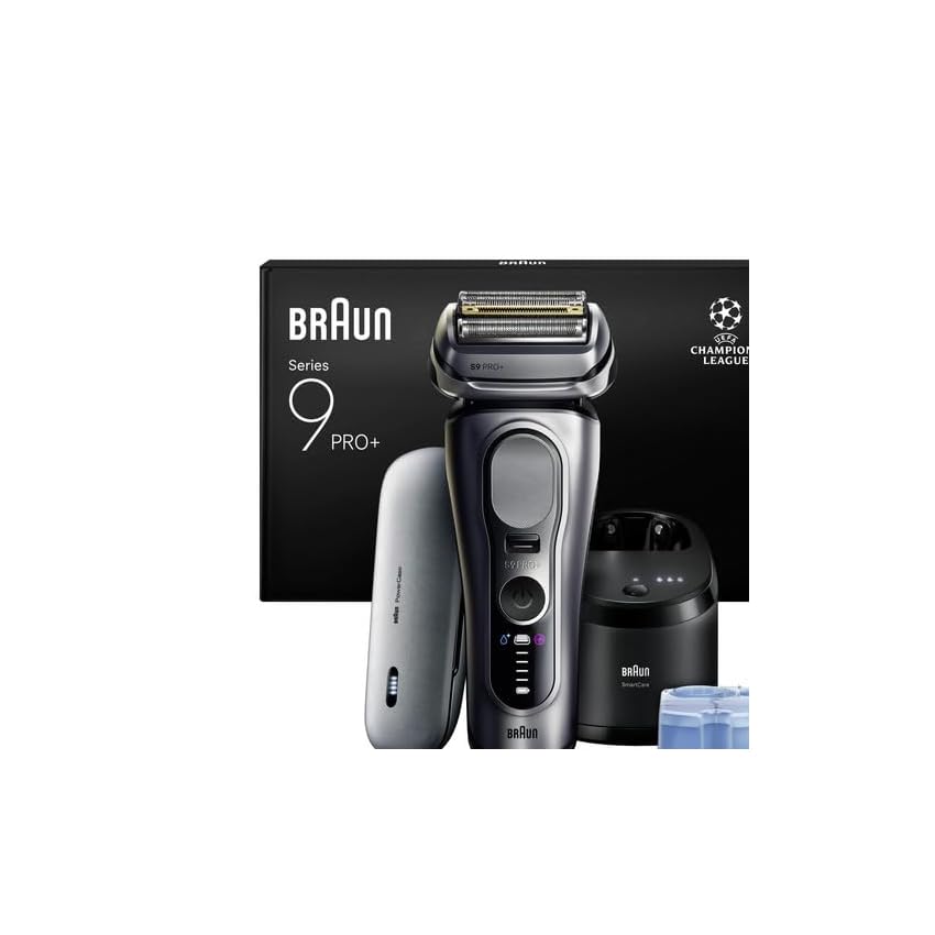 Braun Serie 9 PRO + Rasoio Elettrico Barba, Wet&Dry