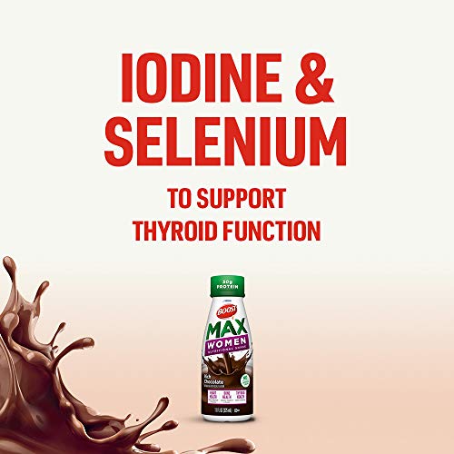 BOOST Max Women Nutritional Drink, Vanilla, 11 fl oz (Pack of 12