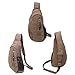 Weekend Shopper Shoulder Sling Bag Mini Backpack Cross Body Bag Crossbody Backpack Chest Bag for Men and Women fit iPad mini 7.9 Inch Tablet bag