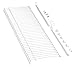ClosetMaid 51031 Wire Shelf Kit, 3-Feet, White