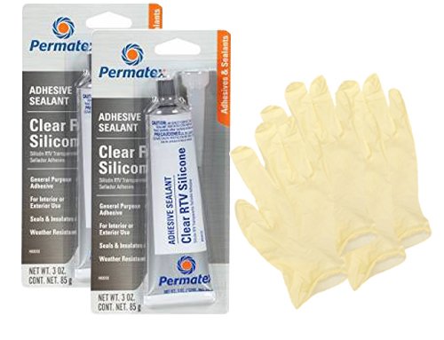 Permatex Silicone Adhesive Sealant Bundle