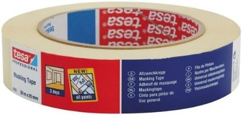 Tesa Tape Roll Masking 50Â mm x 25Â 4323 by tesa UK