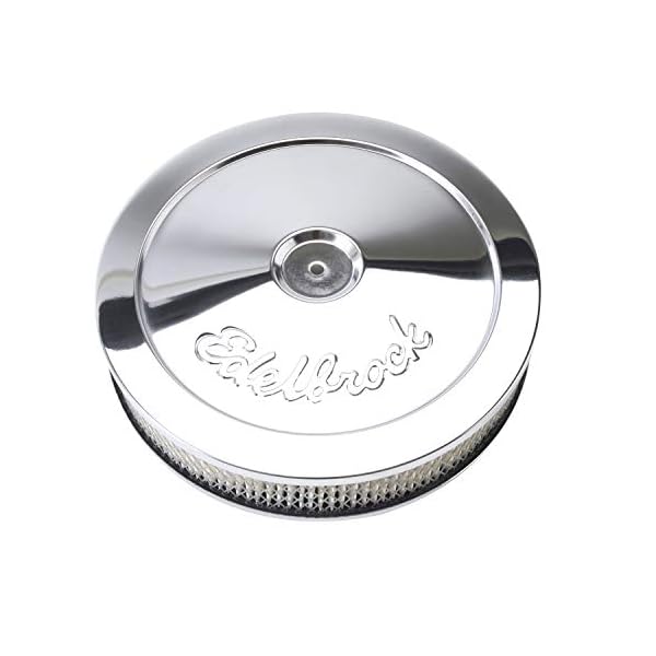 Edelbrock 1208 Pro-Flo purificador de aire, redondo.