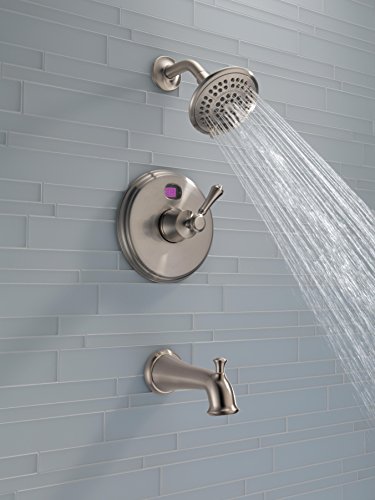 Delta Faucet 144984-SST2O Multichoice 14 Series Temp2O Tub and Shower, Stainless