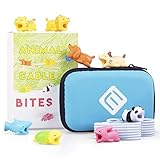 Empire of Electronics Animal Cable Bite Buddies (8-Pack Plus 2 USB Cables), Protector for Smart Cell Phone Charging Cord - Compatible with iPhone, Samsung, Android Charger, Mobile Phone Accessory