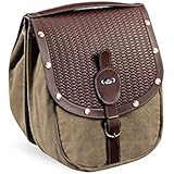 Selle Montegrappa Vintage Retro Look 1750 + Sac De Rangement - Marron, Gel, Fabriquée En Italie