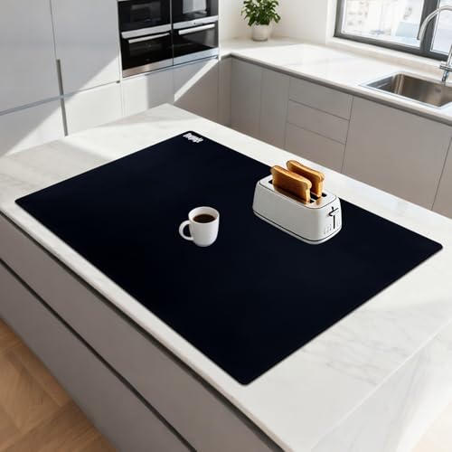 Foepoge Silikonmatte Groß 92x61 cm x 2mm Bastelmatte für Epoxidharz