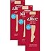 Hanes Women`s Set of 3 Alive Full Support Sheer Knee Highs