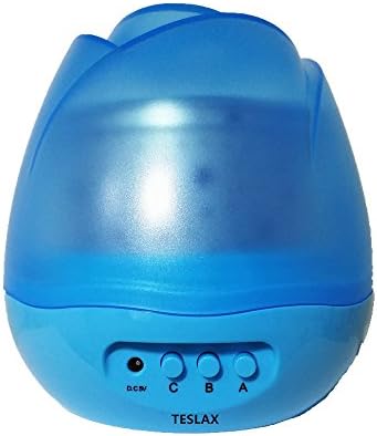 Star Projector Lamp,Night Lighting Lamp,Galaxy Night Light, 360 Rotating, DC 5V / AAA Battery Powered, Ideal Bedroom Lamp for Children and Baby(Children's Christmas Gifts, Birthday Gifts)(Blue)