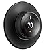 POPMAS Black Metal Wall Plate Compatible with Nest Learning Thermostat 3rd 2nd 1st Generation 2017 Version Bracket Mount (2020 New Nest Thermostat Can't Be Used)