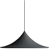 Golden Lighting 4741-28 Vistara 28" Wide Pendant - Sand Black