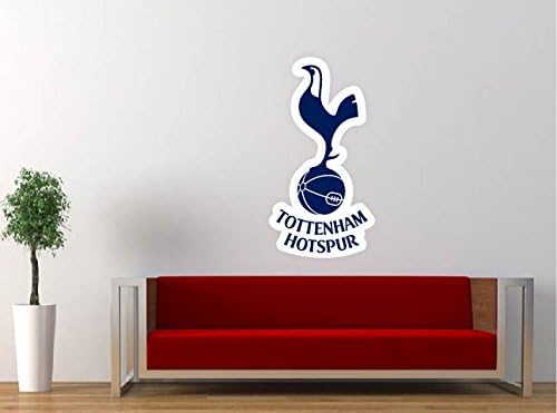 Tottenham Hotspur EPL Large Wall Graphic Vinyl Sticker Decal 13"x25"