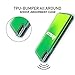 MARBLEFY Personalized Neon Green Yellow Liquid Sand case for iPhone Xs/Xr/Max/8/7/6/Plus Protective Glow in the Dark Waterfall Retro 90s sturdy hard case