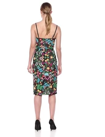 bcbgmaxazria floral embroidered evening dress
