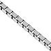 925 Sterling Silver Box Chain Necklace Made In Italy 1MM (20 inches)(Also Available in 14