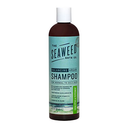 The Seaweed Bath Co. Balancing Eucalyptus and Peppermint Argan Shampoo, 12 oz