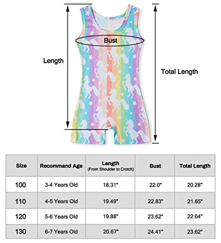image for TUONROAD 3D Floral Prints Leotards Size 7 Professional Ballerina Dance