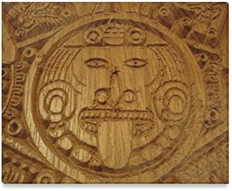 Amazon Com Aztec Mayan Calendar Oil Painting Home Decorative