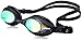 Prescription Swim Goggles with Mirror Lens, Silicone Swimming Gear with Adjustable Fit, Anti-Fog, and UV Protection with Ear Plugs & Hard Case, -1.5 to -10