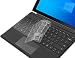 Keyboard Cover for Microsoft Surface Pro 7 2019 / Surface Pro 6 2018 / Surface Pro 5 2017 / Surface Pro 4, Premium Ultra Thin Transparent Surface Pro Keyboard Skin, Surface Pro Accessories, US Layout primary