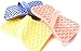 Teal Trunk Silicone Sponge and Scrubber - The Hygienic Sponge for Your Home - Easy to Use, BPA Free Reusable Multipurpose Household Dish Scrubber, Coral/Grey - 2 Pack