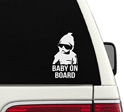 Baby On Board Funny Car Decal - 3x6