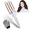 Dee-Banna-3-Barrel-Hair-Curling-Iron-3-Barrel-Curly-Hair-Styling-Tools-Curling-Tongs-Large-Wave-Perm-Splint-Ceramic-Hair-Crimpers-Iron-with-Two-Gear-Temperature-Control Dee Banna® 3 Barrel Hair Curling Iron 3 Barrel Curly Hair Styling Tools Curling Tongs Large Wave Perm Splint Ceramic…