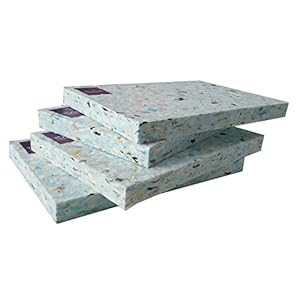 4 x Recycled Chip Foam HALF Yoga Blocks