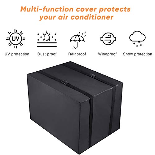 Luxiv Window Air Conditioner Cover Outdoor, Outside Window AC Unit