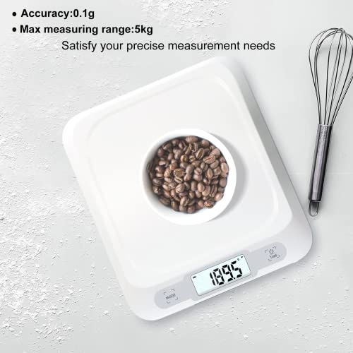 Digital Food Scale For Food Ounces And Grams, MEIYA Kitchen Scale 11lb