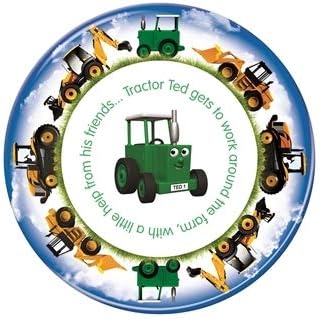 Tractor Ted Plate