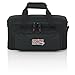 Gator Cases Padded Microphone Carry Bag with Foam Drops for Up to (12) Wired Microphones (GM-12B)