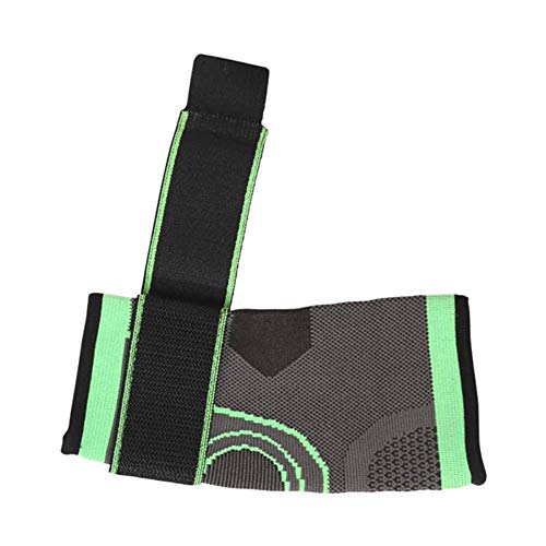 Breathable Elbow Brace Support 1Pair Safety Pressurized Bandage Outdoor Elbow Pads for Sport Basketball Fitness - Thumbnail 2