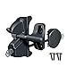 D&D Technologies LLDAB-K LokkLatch Deluxe, Locking Privacy Gate Gravity Latch, Key Lockable on Both Sides of Gate, for Metal, Wood, and Vinyl Fences, Black