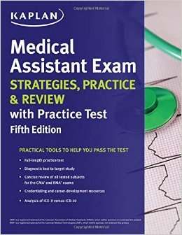 Download Medical Assistant Exam Strategies, Practice & Review with Practice Test (Kaplan Medical Assistant Exam Review) by Kaplan Fifth edition (Textbook ONLY, Paperback )