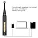 UIUIUS Rotary Electric Toothbrush, Dentists Recommend, Rechargeable Toothbrush for Adults, 3 Modes 15 days Long Lasting Time, 2 Minutes Timer, Black Waterproof, Model A249