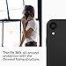 Spigen Thin Fit 360 Designed for Apple iPhone XR Case (2018) Tempered Glass Screen Protector Included - Black