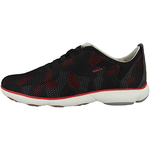 Geox Men's U Nebula Sneaker, Red, UK in Oman Whizz Fashion